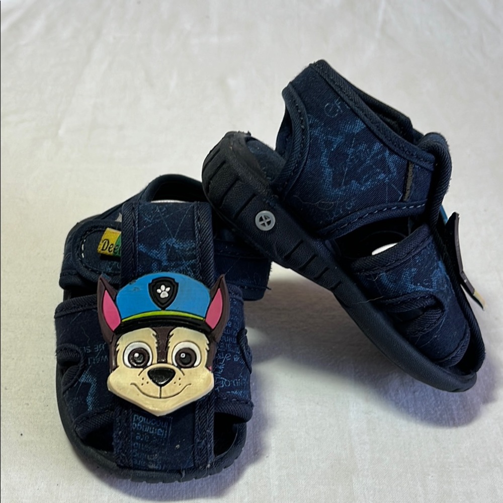 Size infant 3 (Eu 18) Toddler Navy Blue Paw Patrol Sandals